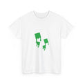 Green Paint Drip Graphic T-Shirt