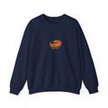 Retro Orange Dripping Mushroom Crewneck Sweatshirt
