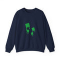 Green Dripping Ghosts Halloween Sweatshirt