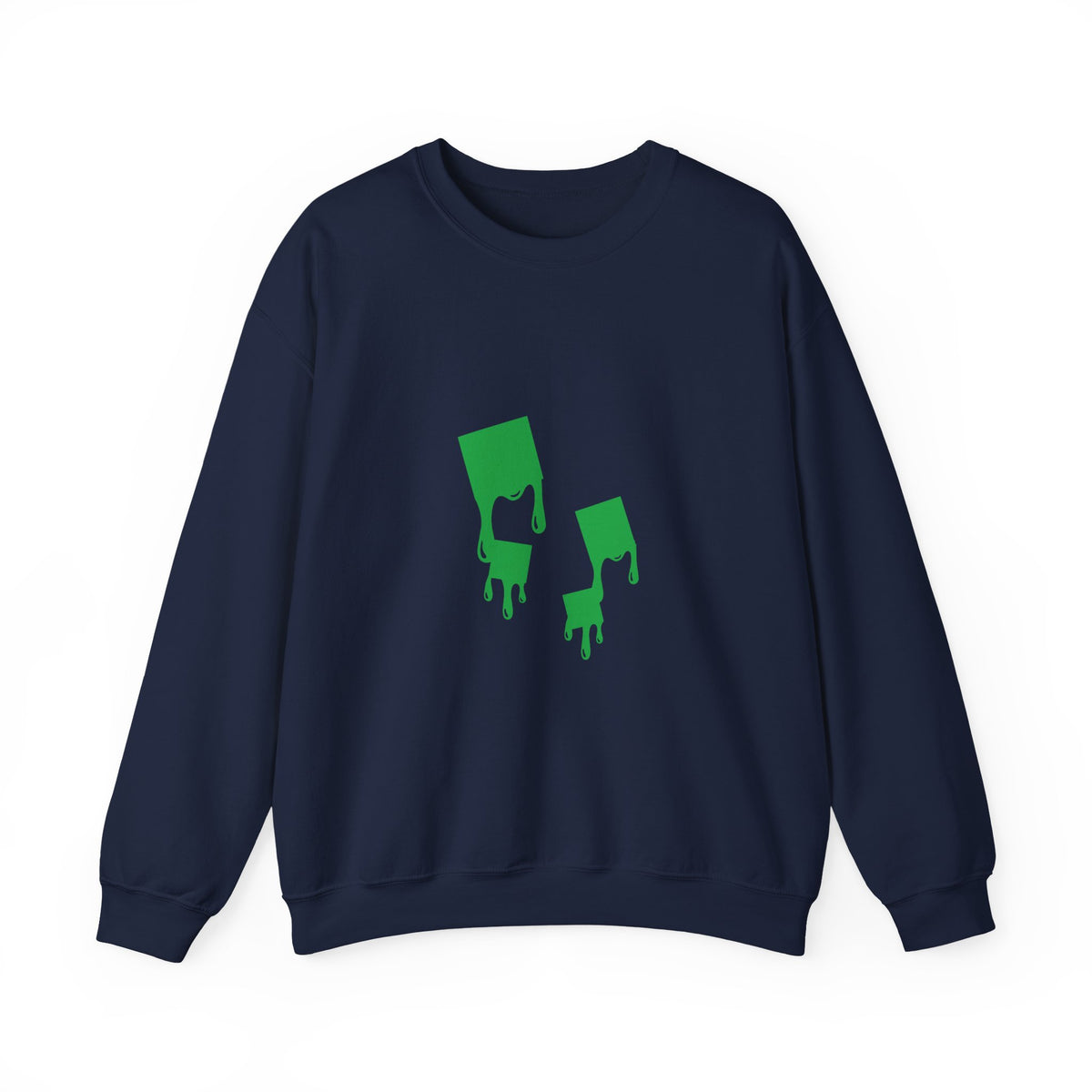 Green Dripping Ghosts Halloween Sweatshirt