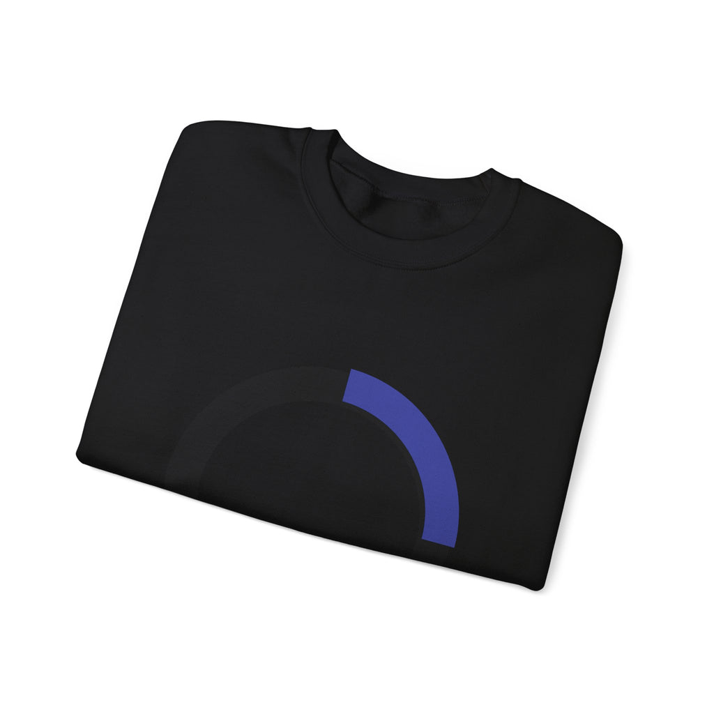 Minimalist Progress Ring Crewneck Sweatshirt