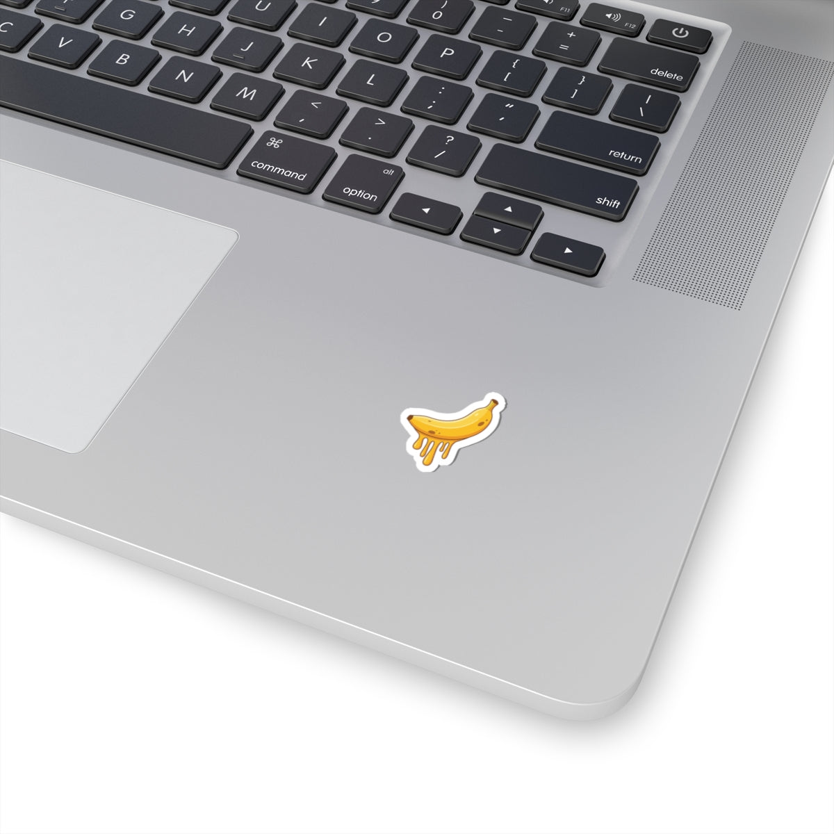 Melting Banana Kiss-Cut Sticker