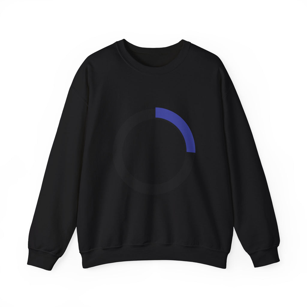 Minimalist Progress Ring Crewneck Sweatshirt