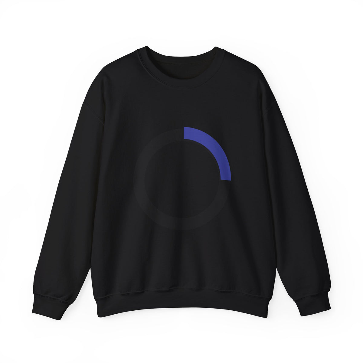 Minimalist Progress Ring Crewneck Sweatshirt
