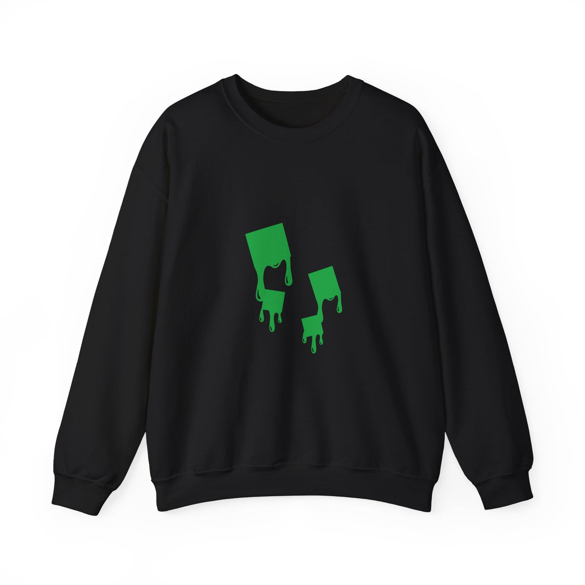 Green Dripping Ghosts Halloween Sweatshirt