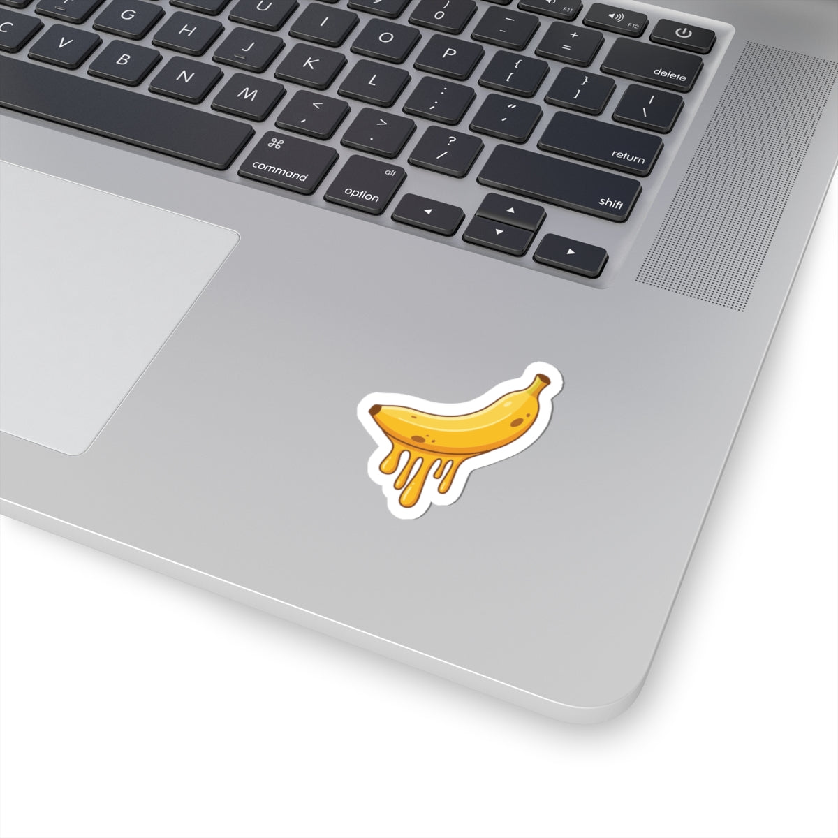 Melting Banana Kiss-Cut Sticker