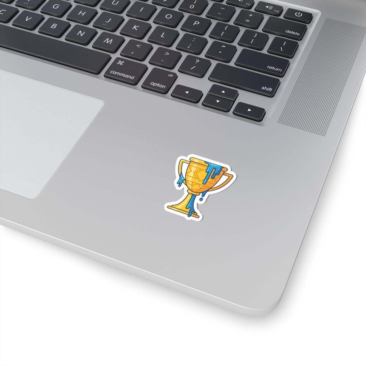 Melting Trophy Kiss-Cut Sticker