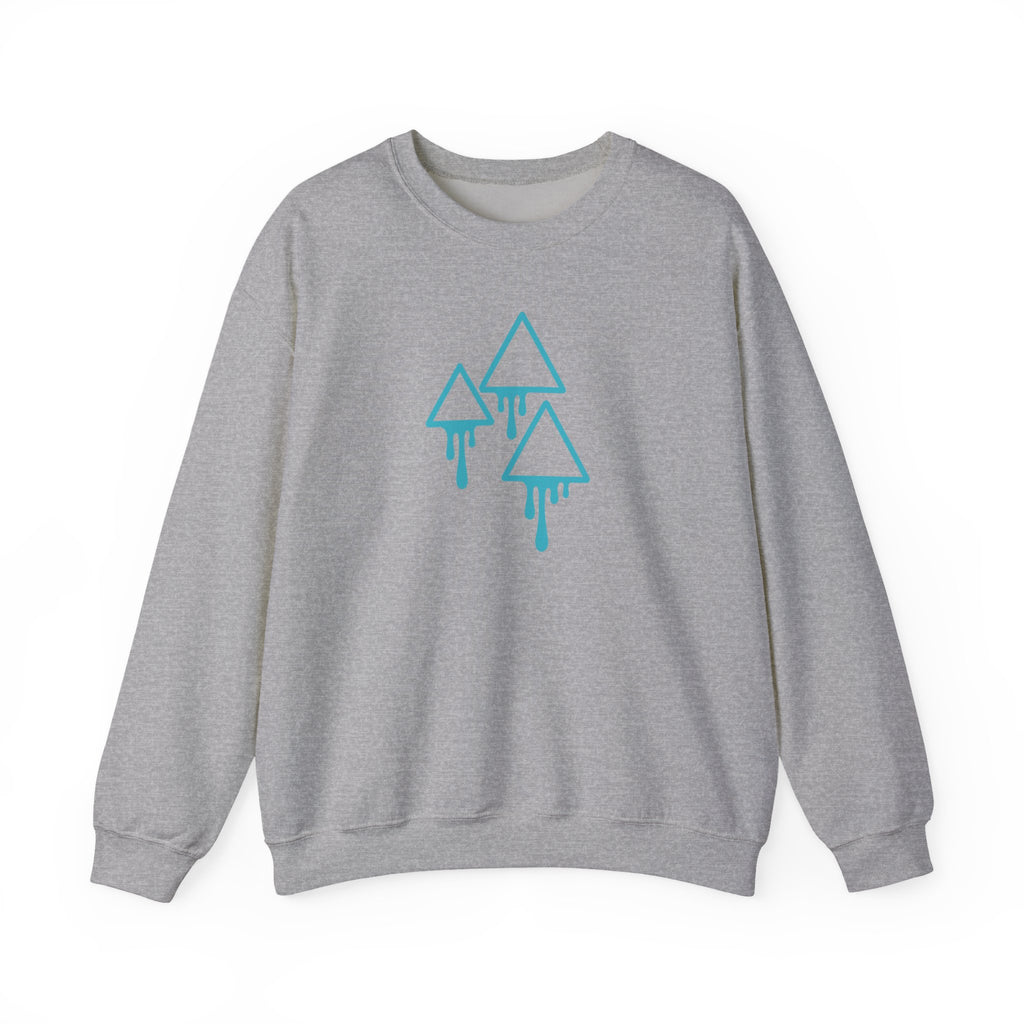 Melting Christmas Trees Crewneck Sweatshirt