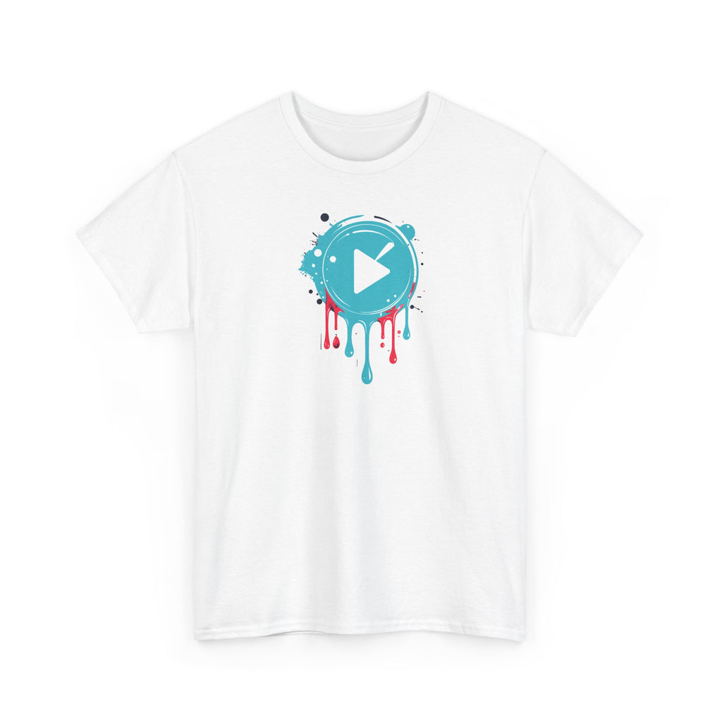 Play Button Paint Splash T-Shirt