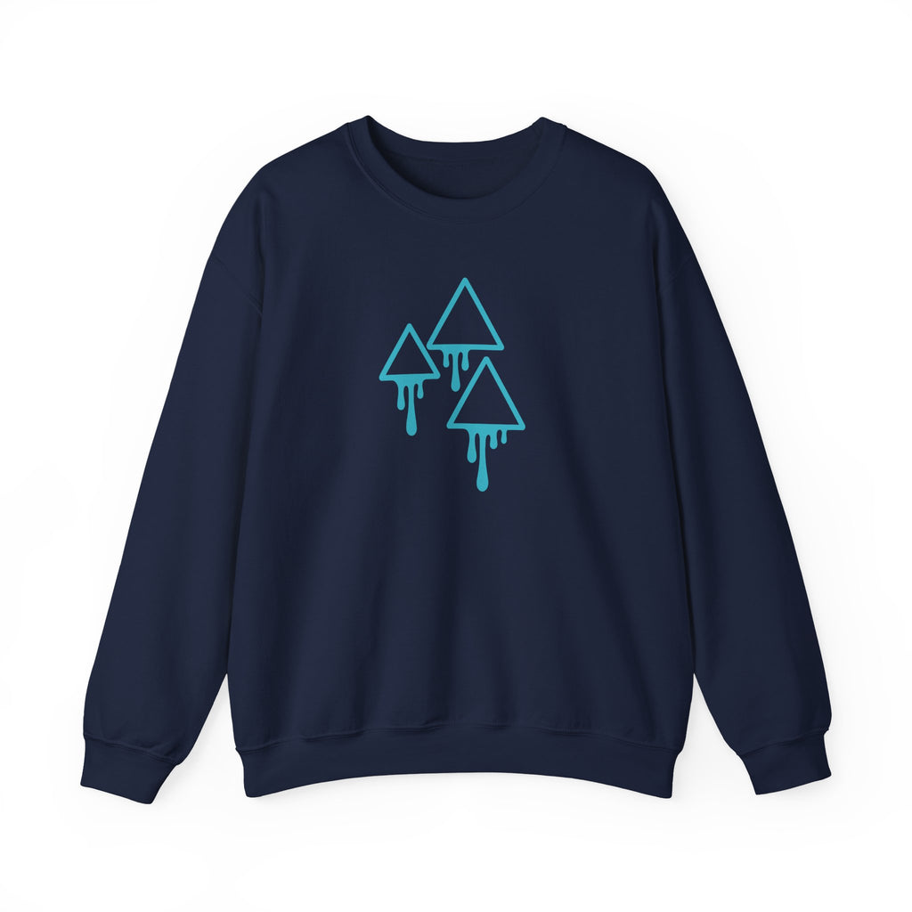 Melting Christmas Trees Crewneck Sweatshirt