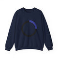 Minimalist Progress Ring Crewneck Sweatshirt