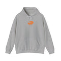 Retro Orange Graphic Hoodie