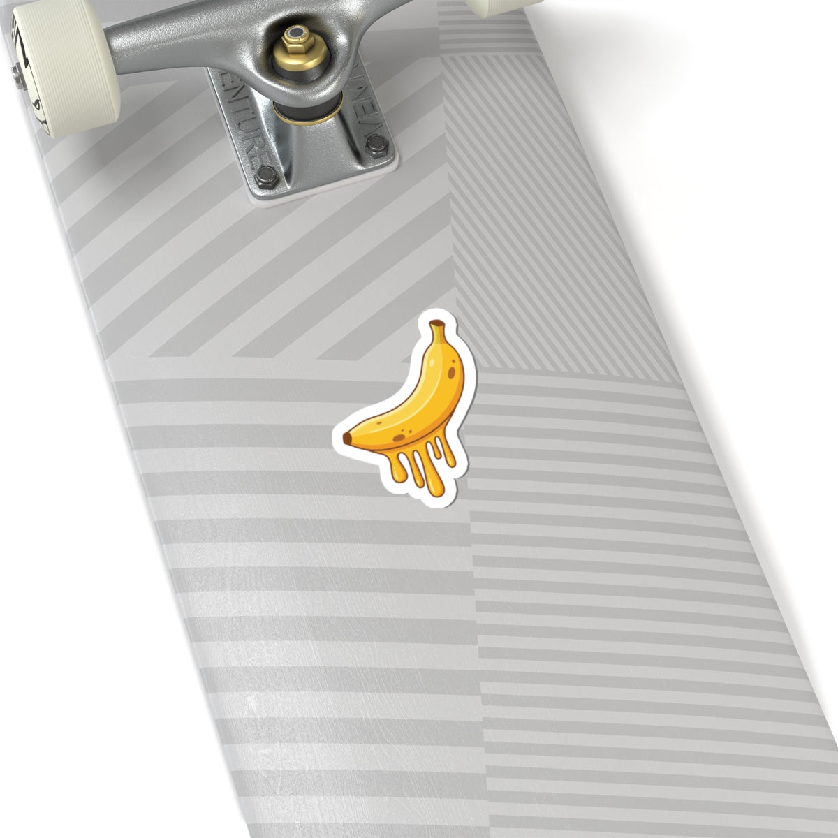 Melting Banana Kiss-Cut Sticker