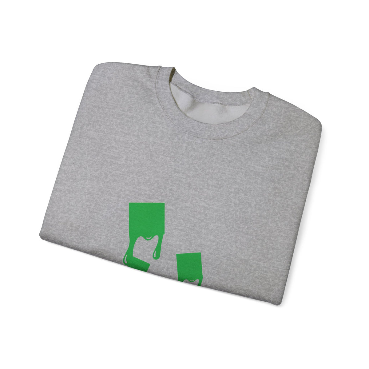 Green Dripping Ghosts Halloween Sweatshirt
