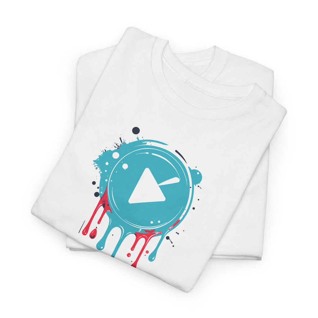 Play Button Paint Splash T-Shirt