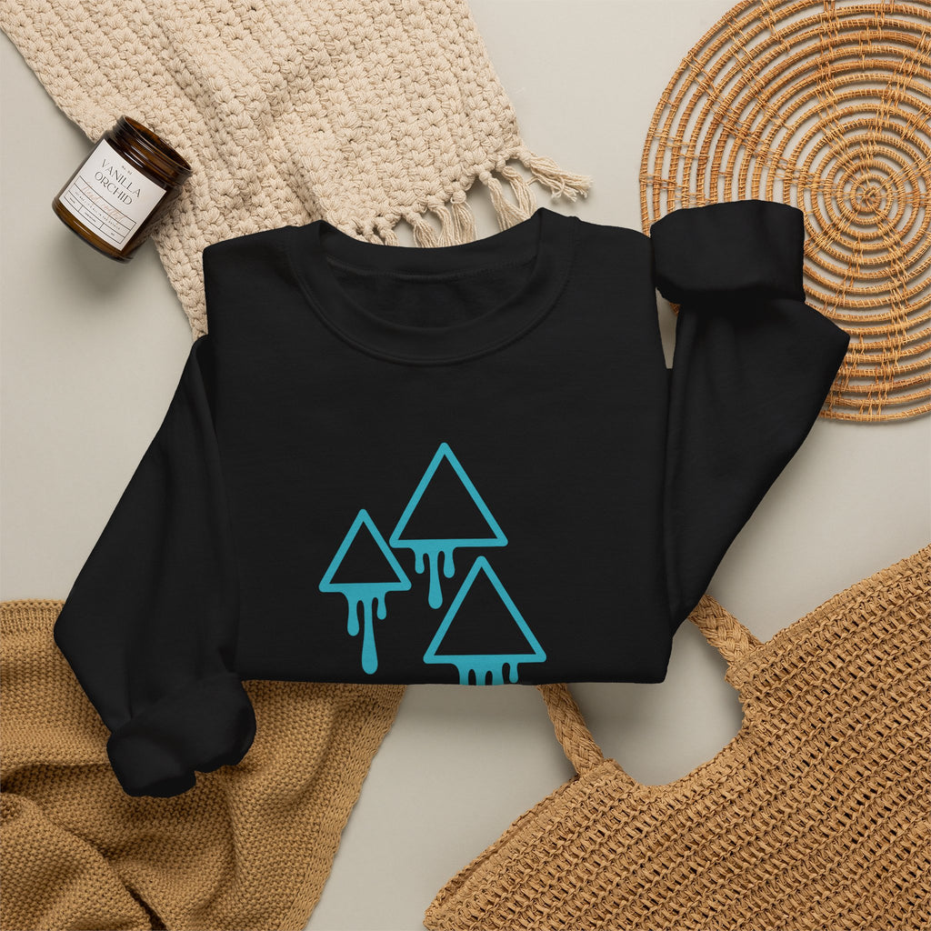 Melting Christmas Trees Crewneck Sweatshirt